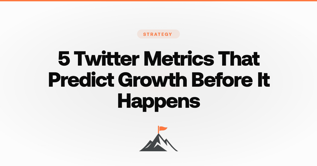 5 Twitter Metrics That Predict Growth Before It Happens