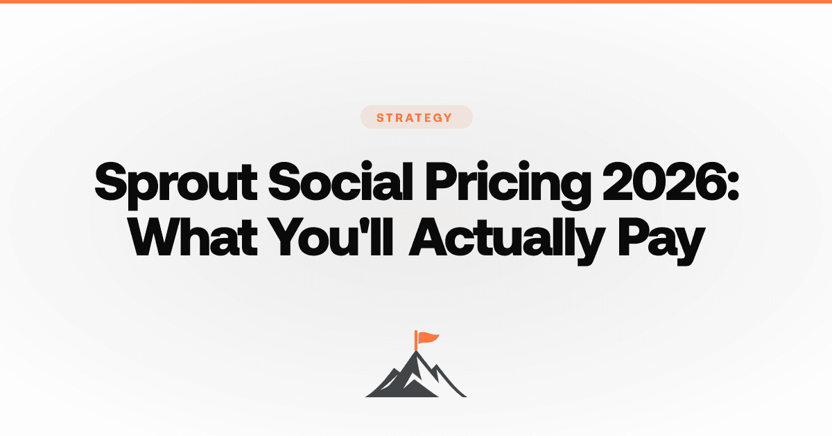 Sprout Social Pricing 2026: What You'll Actually Pay