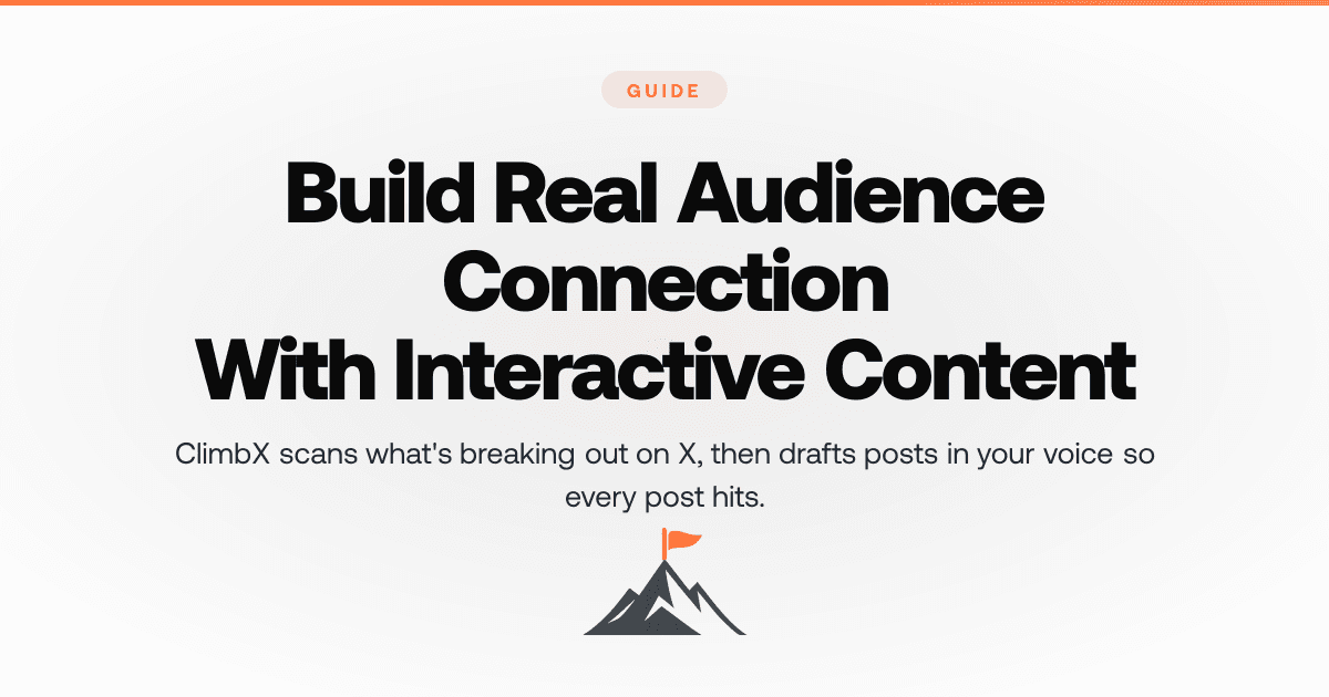 How to Build Real Audience Connection With Interactive Content
