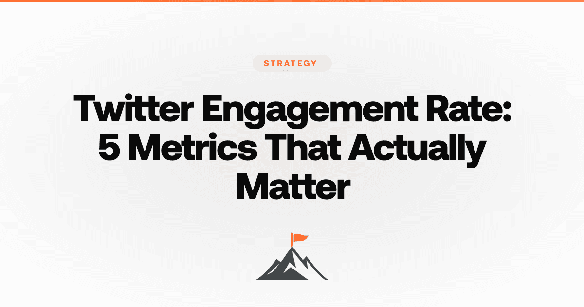 Twitter Engagement Rate: 5 Metrics That Actually Matter