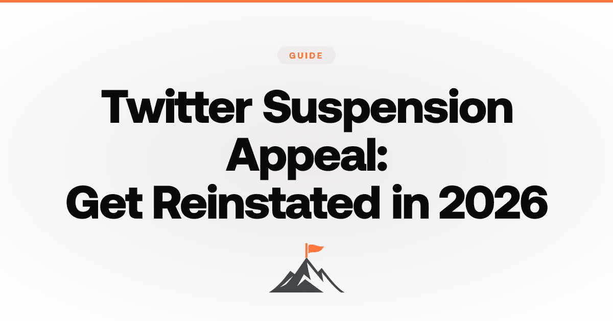 Twitter Suspension Appeal: Get Reinstated in 2026