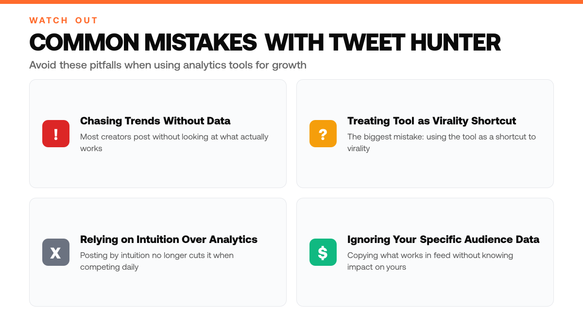 Is Tweet Hunter Worth It in 2026? An Honest Review, warning-callouts