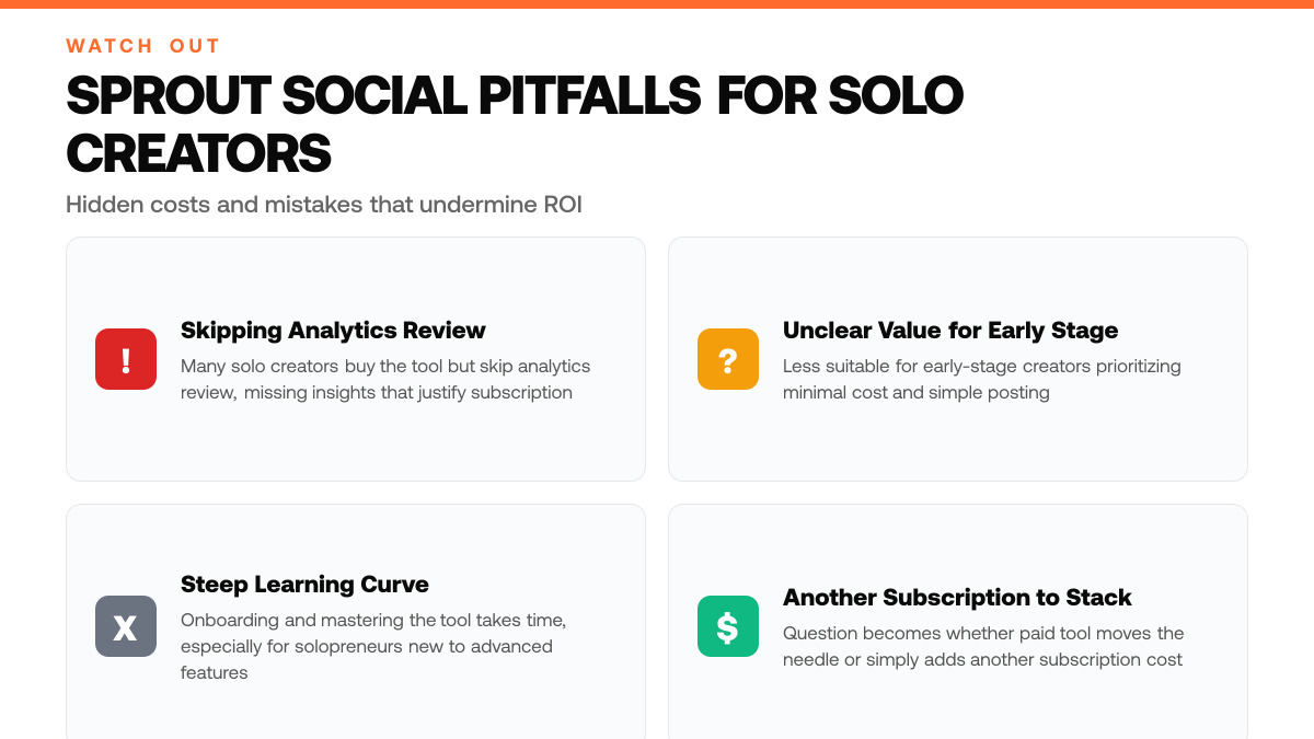 Is Sprout Social Worth It in 2026? An Honest Review, warning-callouts